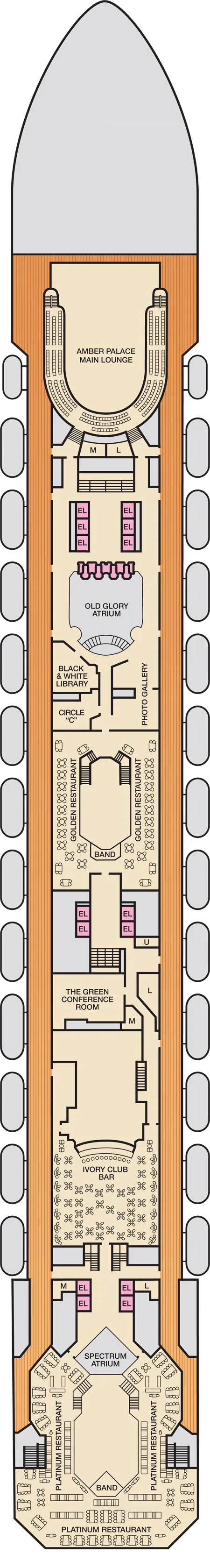 Carnival Glory 4 Atlantic Deck