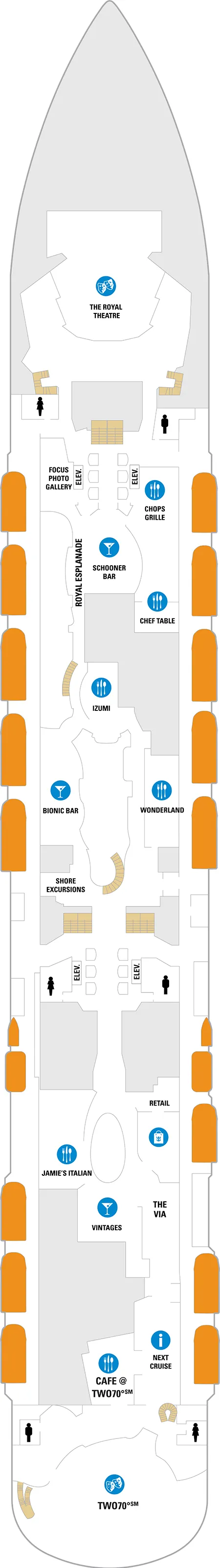 Spectrum of the Seas Deck 5