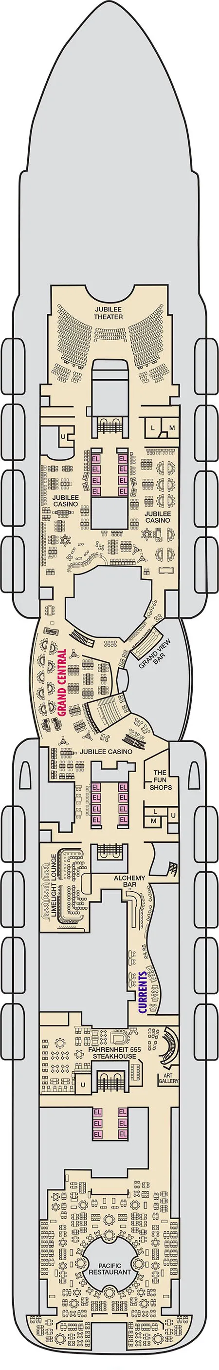 Carnival Jubilee Deck 7