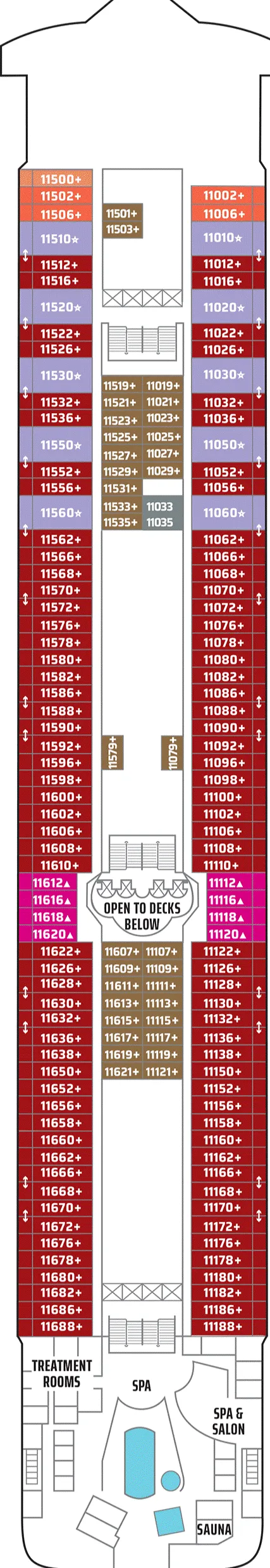 Norwegian Star Deck Plan - Cruise Deck Info