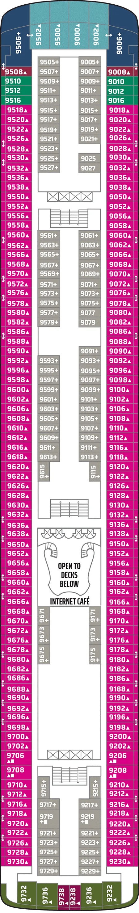 Norwegian Star Deck Plan - Cruise Deck Info