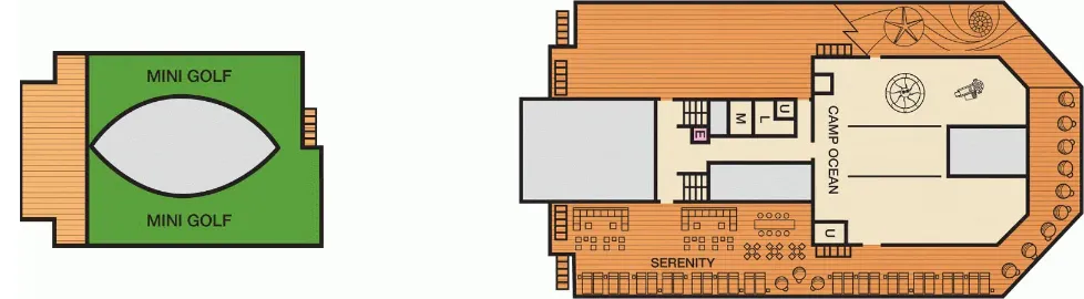 Carnival Conquest Deck 12 Deck Plan