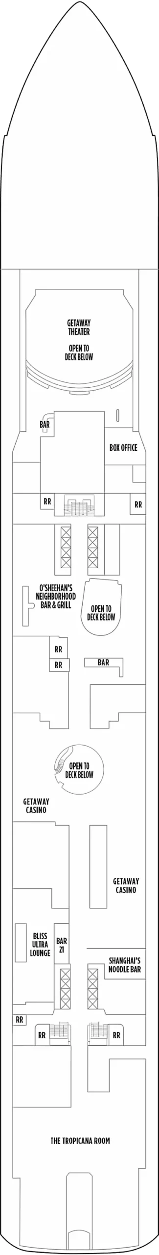 Norwegian Getaway 7 Deck